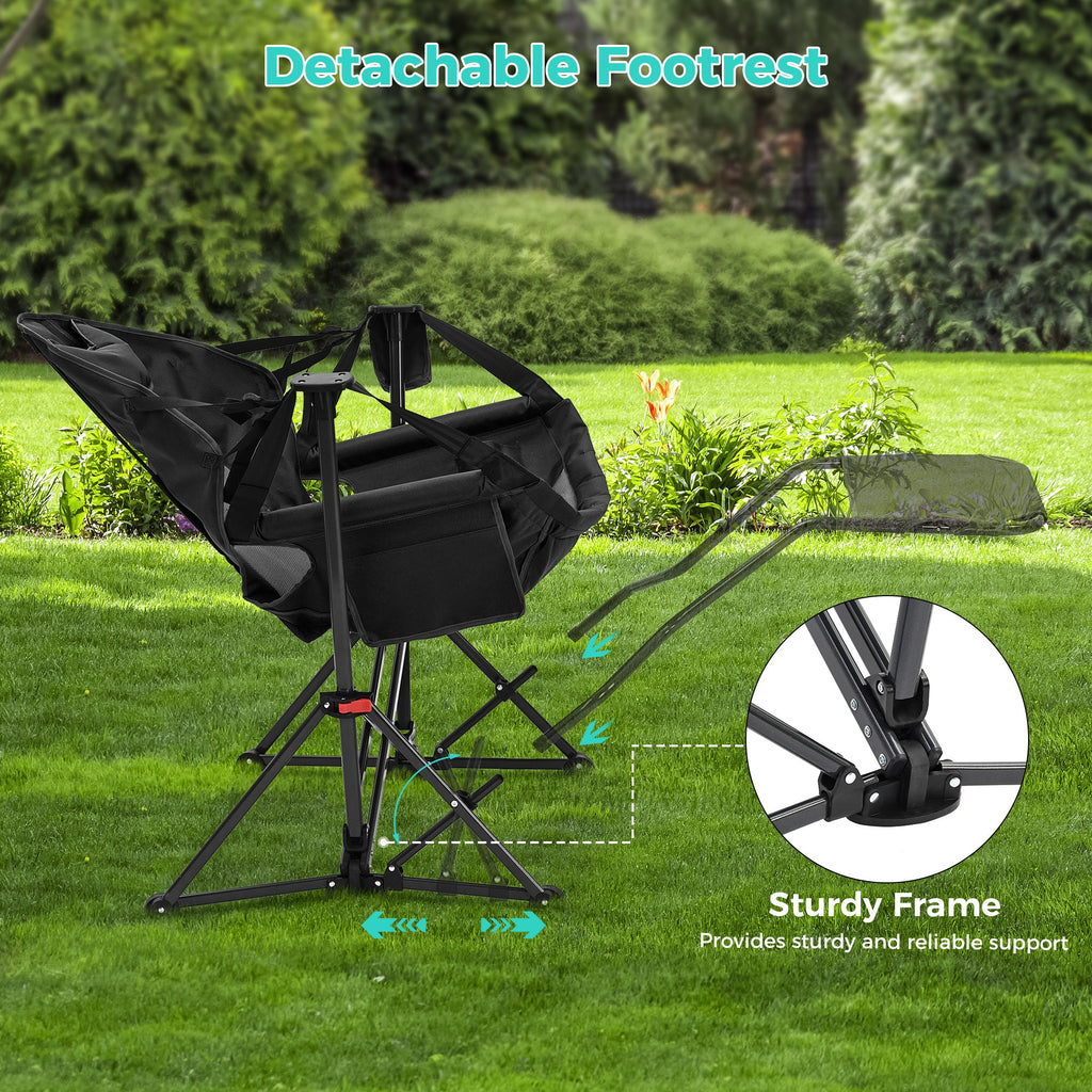 Ainfox Hammock Camping Chair for Outdoor Patio & Poolside