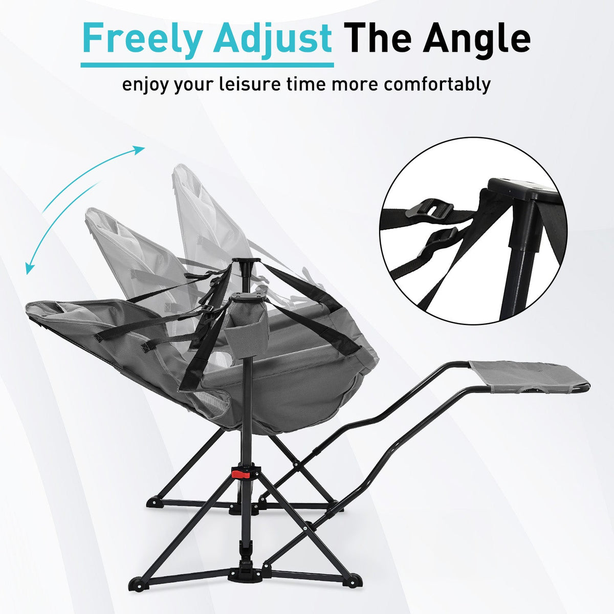 Ainfox Hammock Camping Chair for Outdoor Patio & Poolside