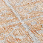 Rice Handcrafted Fringed Jute Carpet