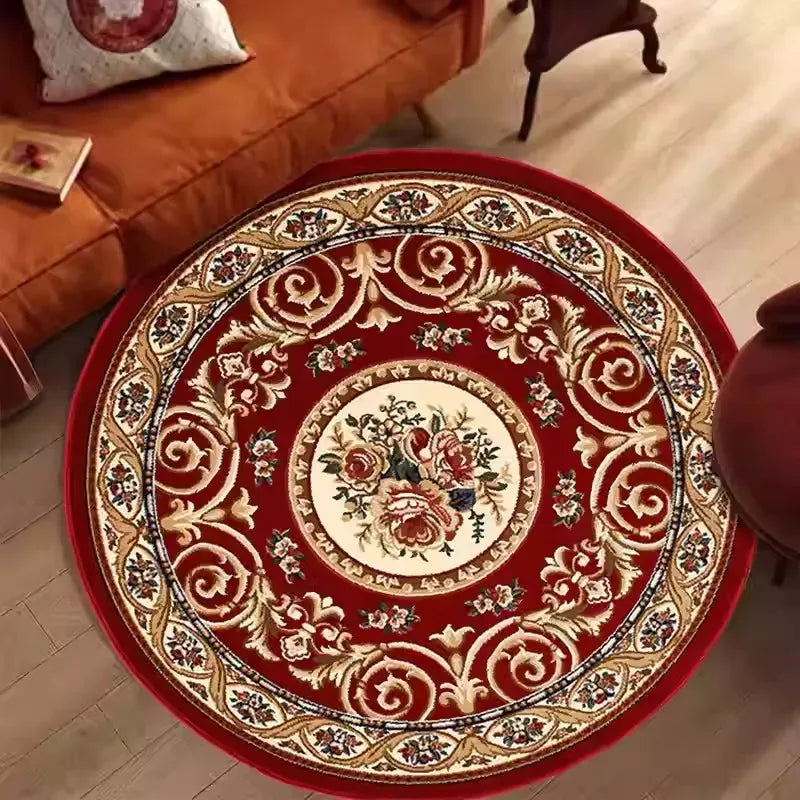 Round Persian Carpet: Living Room, Kitchen, Bedroom or Bathroom, Gift