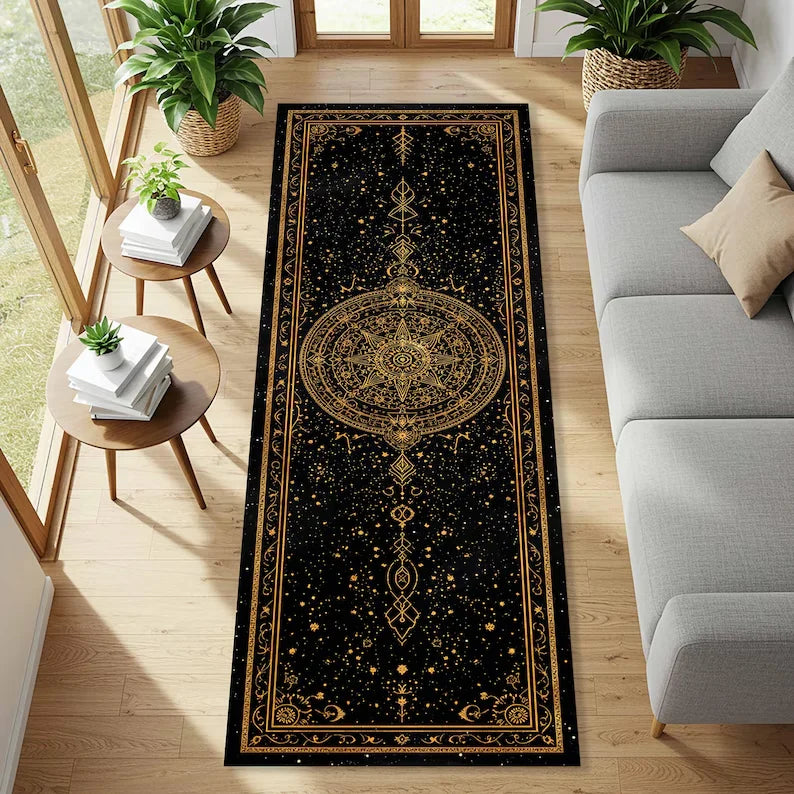 Rug Runner Sci-Fi Home Decor for Movie Fans, Inspired Floor Art, Home Decoration