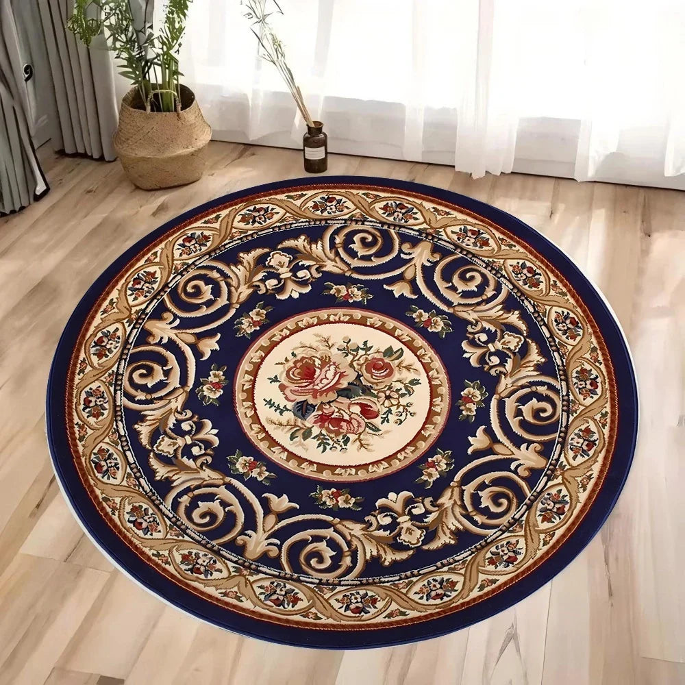 Round Persian Carpet: Living Room, Kitchen, Bedroom or Bathroom, Gift