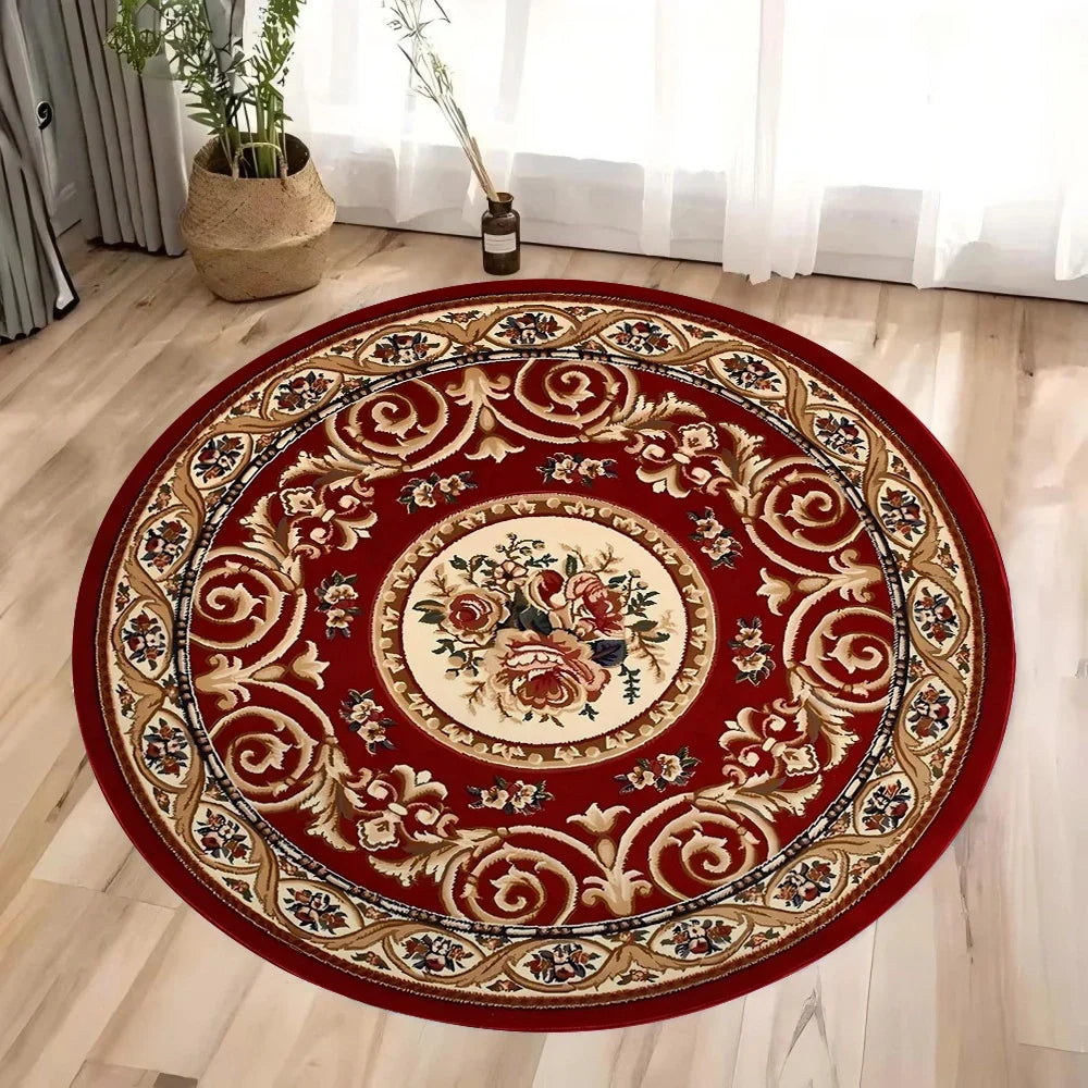 Round Persian Carpet: Living Room, Kitchen, Bedroom or Bathroom, Gift