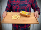 Large Wood Cutting Board With Juice Groove 18x12 Inches