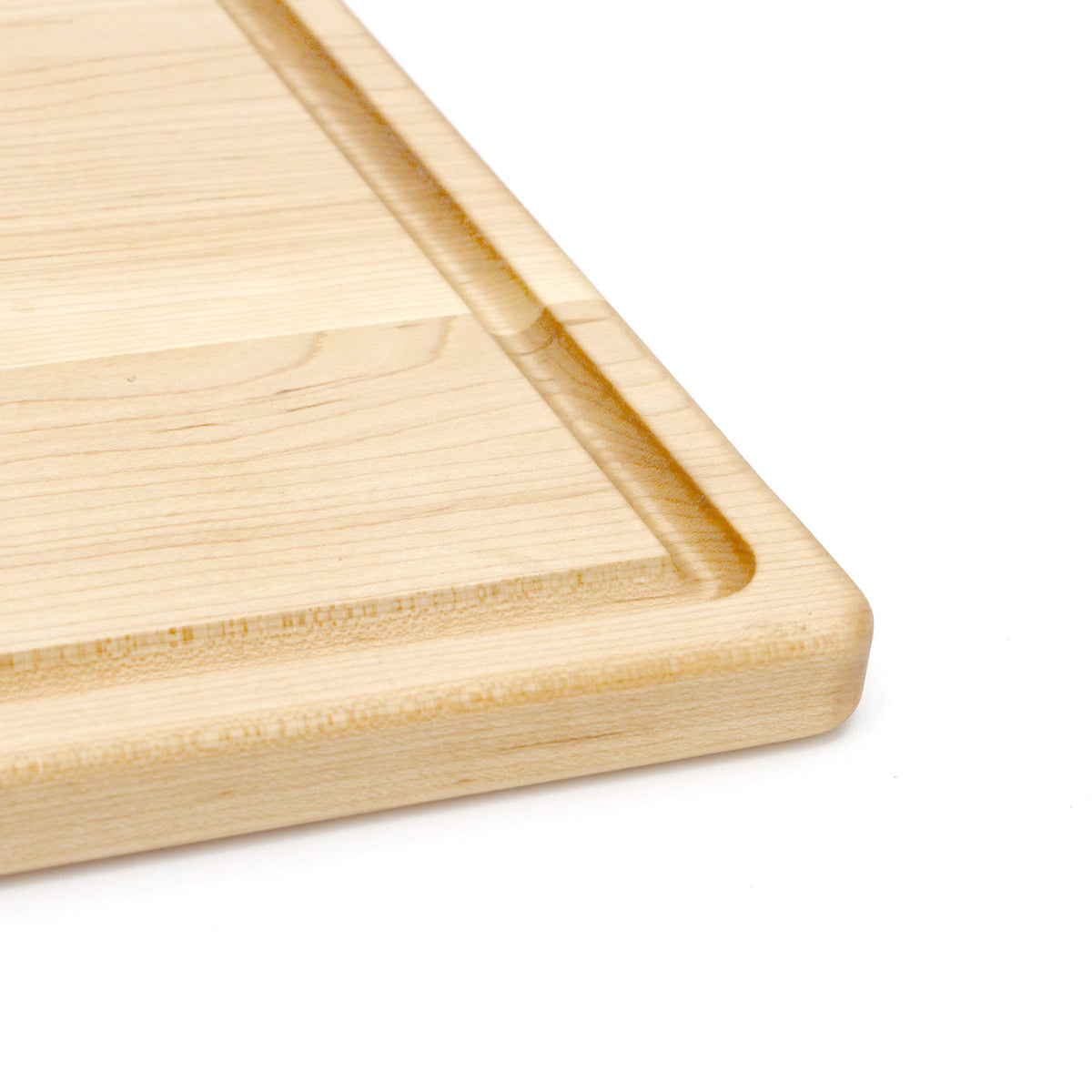 Large Wood Cutting Board With Juice Groove 18x12 Inches