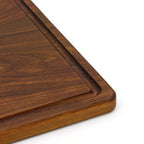 Large Wood Cutting Board With Juice Groove 18x12 Inches